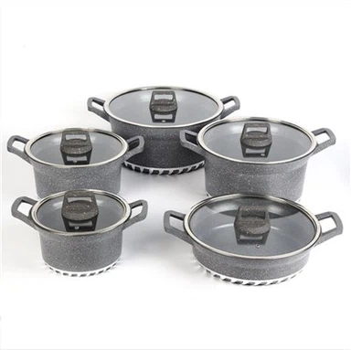 Набор посуды из алюминия с антипригарным покрытием