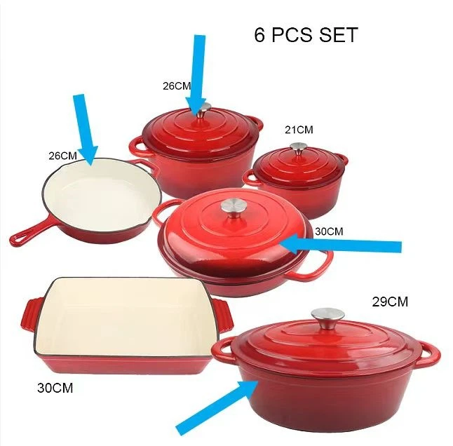 Cast Iron Pot Set